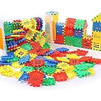 DEJUN Interlocking Building Blocks Toys for Kids - Building Blocks for Toddlers Building Blocks Educational Toys Set (70 PCS)