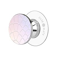 Minis - Phone Grip - Cell Phone Holder - Suction Cup Cell Phone Stand [Removable for Wireless Charging] for iPhone 15 Pro Max/ 14 Pro Max/ 13 Pro Max/ S24 Ultra/Pixel 8-Iridescent Crystal