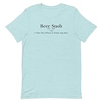 Beer Snob Defined - Short-Sleeve Unisex T-Shirt | Funny Beer Shirt for Men or Women