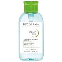 Sébium H2O - Micellar Water - Facial Cleanser and Makeup Remover - Face Cleanser for Combination to Oily Skin