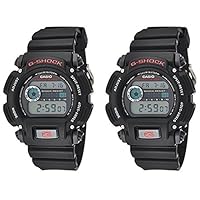 [Casio] CASIO [Not The Box Outlet] Pair with Box Pair Watch Share Digital Overseas Model Waterproof Black Black DW – 9052 – 1vdw – 9052 – 1 V Watch [parallel import goods]