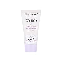 The Crème Shop Shea Butter Hand Cream Enriched with Vitamin E - Fast Absorbing, Non-Greasy Moisturizer for Dry, Dull Skin. Ideal Hand Cream for Ultimate Hydration - Lavender Clouds