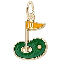 Rembrandt Charms Golf Green Charm