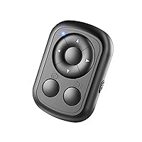 TIK TOK Bluetooth Remote Control,Tiktok Wireless Scrolling Control Page Turner for iPhone iPad Android, Camera Shutter Remote Control, 7 Buttons Support Tiktok Video Recording/Play/Pause/Give a Like