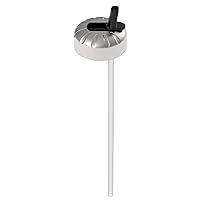 S'well Traveler Flip Straw Lid, Flip Open for Easy Sipping On The Go, 18/8 Stainless Steel Lid with Straw, Silver, BPA Free, Fits All Traveler Sizes