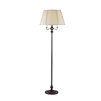 Cal Lighting BO-315-DB Traditional Four Light Floor Lamp, 59-Inch, Bronze/Dark Finish