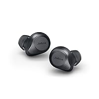 Jabra Elite 85t True Wireless Bluetooth Earbuds, Grey – Advanced Noise-Cancelling Earbuds for Calls & Music with Charging Case and 2 Wireless Charging Pads