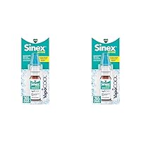 Vicks Sinex Severe Nasal Spray with VapoCOOL, Soothing Vapors, Decongestant Medicine, Relief from Stuffy Nose Due to Cold or Allergy, & Nasal Congestion, Sinus Pressure Relief, 265 Sprays