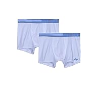 2-Pack Men's Cotton Boxer Briefs,Underwear Cotton Stretch Boxer Brief （ XXS～～L ）