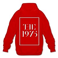 The 1975 2016 Logo.PNG Men's Hooded Sweatshirt Fashion Design Hoodie Red