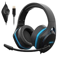 Jeecoo 7.1 Surround Sound Gaming Headset for PC PS4 PS5 Computters