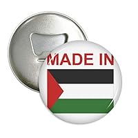 Made In Palestine Country Love Bottle Opener Fridge Magnet Emblem Multifunction Badge