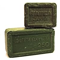 Greek Olive oil soap from Crete 2x250g bars total 500g