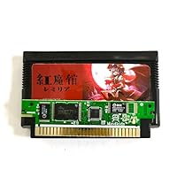Akumajou Remilia NES/FC Card For 60 Pin 8 Bit Game Player (Black)