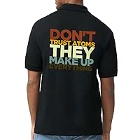 Don't Trust Atoms They Make Up Everything Jersey Sport T-Shirt - Item for Chemist - Humor Clothing