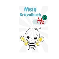 Mein Kritzelbuch ab 2: Fördert die Kreativität und Motorik / 49 Motiven zum Ausmalen. (German Edition)