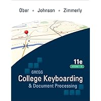Gregg College Keyboarding & Document Processing (GDP); Lessons 1-20 text Gregg College Keyboarding & Document Processing (GDP); Lessons 1-20 text Spiral-bound eTextbook Textbook Binding