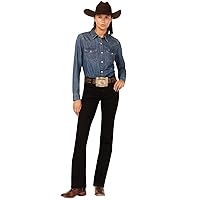 Wrangler Womens Mid Rise Ultimate Riding Willow Molly Wash Jeans