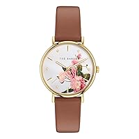 Ted Baker Ladies Tan Eco Genuine Leather Strap Watch (Model: BKPPHF3089I)