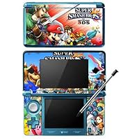New Super Smash Bros 4 SSB4 Game Skin for Nintendo 3DS Console