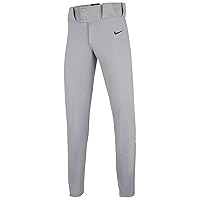 Nike Vapor Big Kids' (Boys') Elastic Baseball Pants (TM Blue Grey/TM Black, CZ7175-052)
