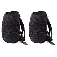 Waterproof Backpack Rain Cover Anti-dust,Reflective Bag Protector for Hiking L 41-55L 2PCS