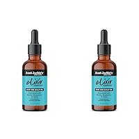 Aunt Jackie's Elixir Essentials Hair & Scalp Oil Enriched with Biotin, Rosemary & Mint, Nourishes, Thickens & Supports Hair Growth, 2 oz (Pack of 2)