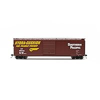 Southern Pacific Railroad Box Car with Sliding Door Running Number 651442 HO Scale Train Rolling Stock HR6585D