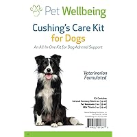 Pet Wellbeing Cushing's Care Kit for Dogs - Vet-Formulated - for Cushing's, Adrenal Support, Cortisol Balance