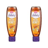 Wholesome Sweeteners Organic Honey, 100% Pure, Fair Trade, Non-GMO, 1 Pound (48150-60602) (Pack of 2)