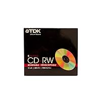 CD-Rw80 Min. 12x 5pack Rewritable Data Cd's