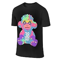 Young-Boy Monkey Design Pure Cotton Soft Breathable Fashion T-Shirt for Man