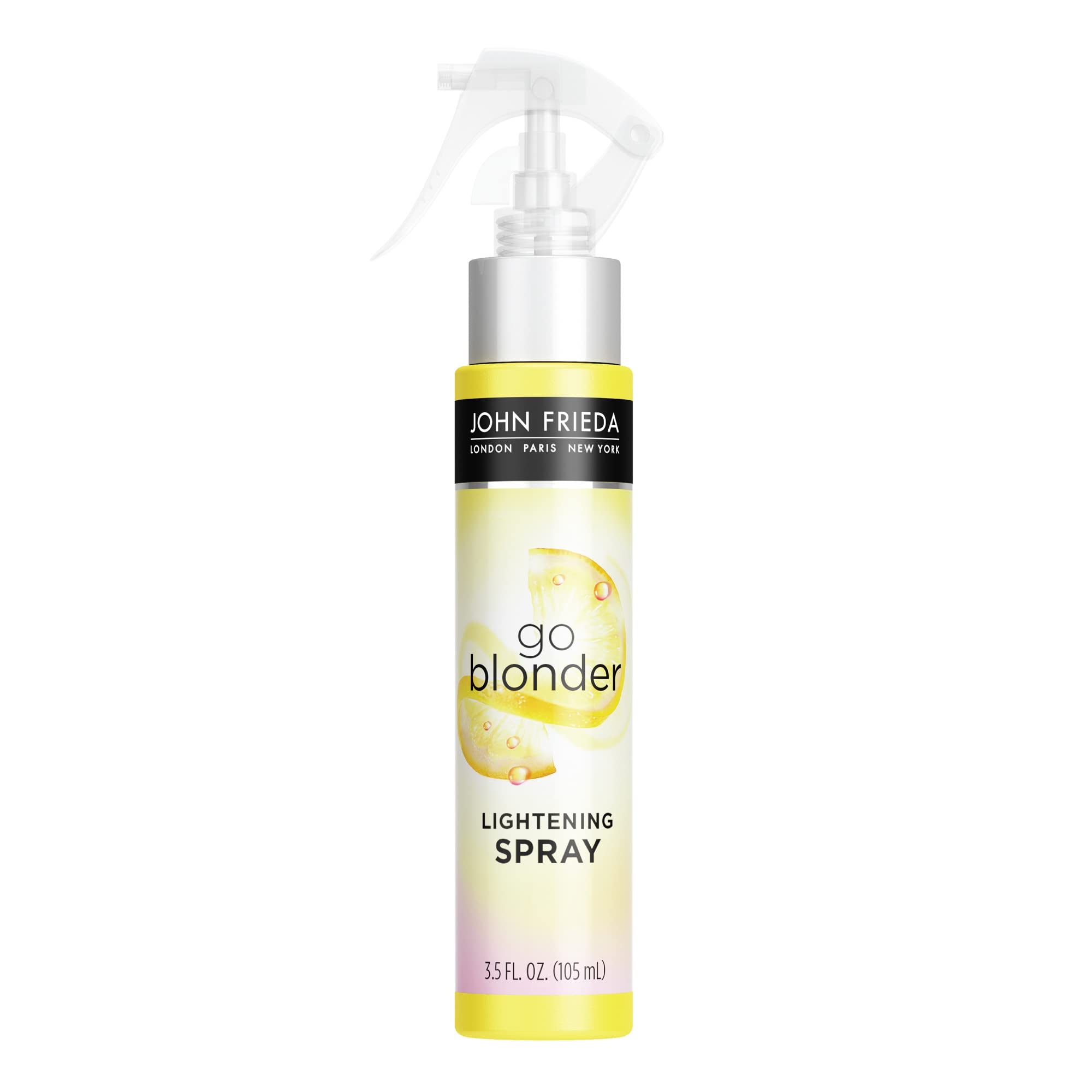 John Frieda Sheer Blonde Go Blonder Lightening Spray, Controlled Hair Lightener to Gradually Lighten Hair, with Citrus and Chamomile BlondMend Technology, 3.5 Ounce