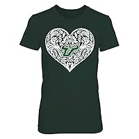 FanPrint South Florida Bulls T-Shirt - Teacher - Heart Teacher Things - Team