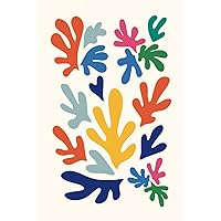 Didda Matisse in Motion Hardcover Journal: 80 ruled sheets