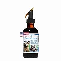 Soothing Solution Herbal Tincture for Cats & Dogs | Keeps Your Pet Calm & Relaxed | Gentle Sleep Aid | for Anxiety & Emotional Distress | Soothes Hyper-Activity | 100% Safe & Natural