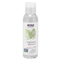 Solutions, Vegetable Glycerin, 100% Pure, Versatile Skin Care, Softening and Moisturizing, 4-Ounce
