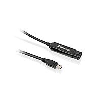 IOGEAR USB 3.0 BoostLinq Active 33Ft Extension Cable - Type A (M) to A (F) - Daisy Chain Up To 5 - Transfer Rates Up To 5Gbps - Plug n Play - GUE310