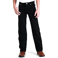 Wrangler Men's Little Boys' 13MWZ Cowboy Cut Original Fit Jean, Overdyed Black, 2