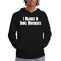 I Majored in Bowel Movements - Men's Adult Hoodie Sweatshirt