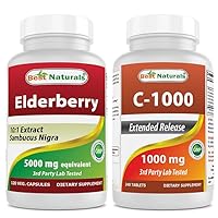 Elderberry 5000mg & Vitamin C 1000 mg
