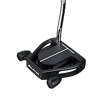 Golf F80 Mallet Putter, Men's Right Handed Black/Silver with Oversize Putter Grip