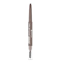 essence | Baby Got Brow! Eyebrow Pencil | Long Lasting & Waterproof with Spoolie | Vegan, Cruelty Free, Formulated without Parabens, Preservatives & Oils (10 | Light Brunette)