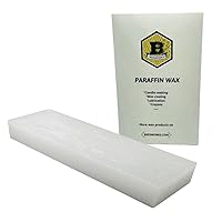Paraffin Wax - 1 lb Refined General Purpose Paraffin Wax - Pure Wax for DIY Candle Making, Canning, Waterproofing, Metal Preservation and More