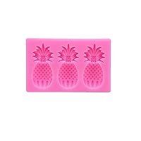 Strawberry Pineapple Silicone Mold Fruit Shaped Resin Mold Chocolate Candy 3D Summer Fruit-Ice Mold Cake-Decor Kitchen Baking Tool Silicone Cake Mold DIY Dessert Mold