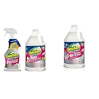 OdoBan Pet Solutions Neutral pH Floor Cleaner Concentrate, 1 Gallon, and Oxy Stain Remover, 32 Ounce Spray & 3-n-1 Carpet Cleaner, 128 Fl Oz