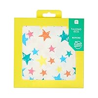 Star Themed Birthday Party Napkins For Kids or Adults | Colorful Paper Serviettes, Disposable Recyclable Tableware, Eco-Friendly | Unisex, For Decoupage, Garden Picnic, BBQ Pack of 20