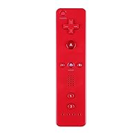 Yosikr Wireless Remote Controller for Wii Wii U - 1 Pack Red