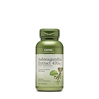 Herbal Plus Ashwagandha Extract 470mg, 100 Capsules, Promotes General Well-Being
