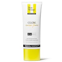 Glow Even Tone Sunscreen SPF 50 PA++++ | Tinted Foundation-Like Finish | Zinc Oxide & Licorice Extract for Pigmentation | Broad Spectrum, Non Comedogenic & No White Cast | For Women & Men-45g